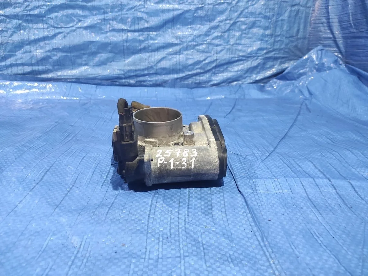 Заслонка дроссельная электрическая Hyundai Santa Fe II (2005—2010)