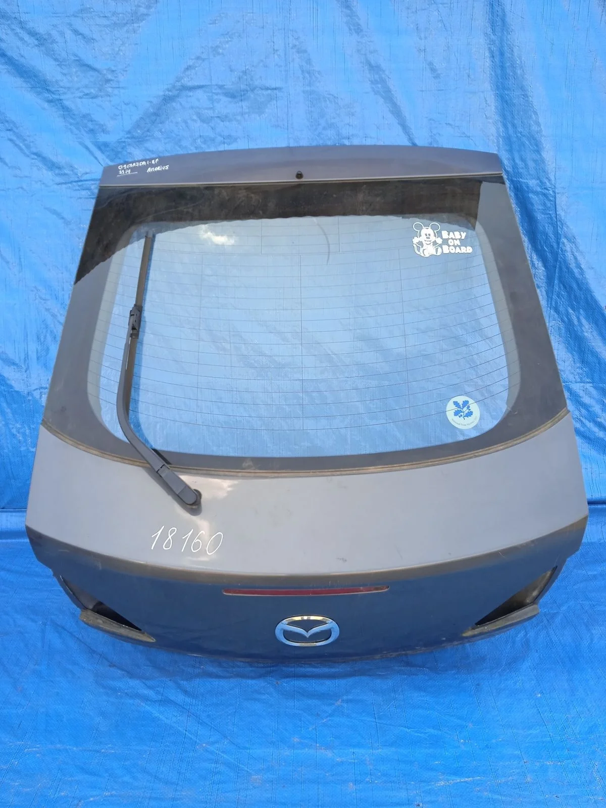 Дверь багажника со стеклом Mazda 6 GH (2007—2009)