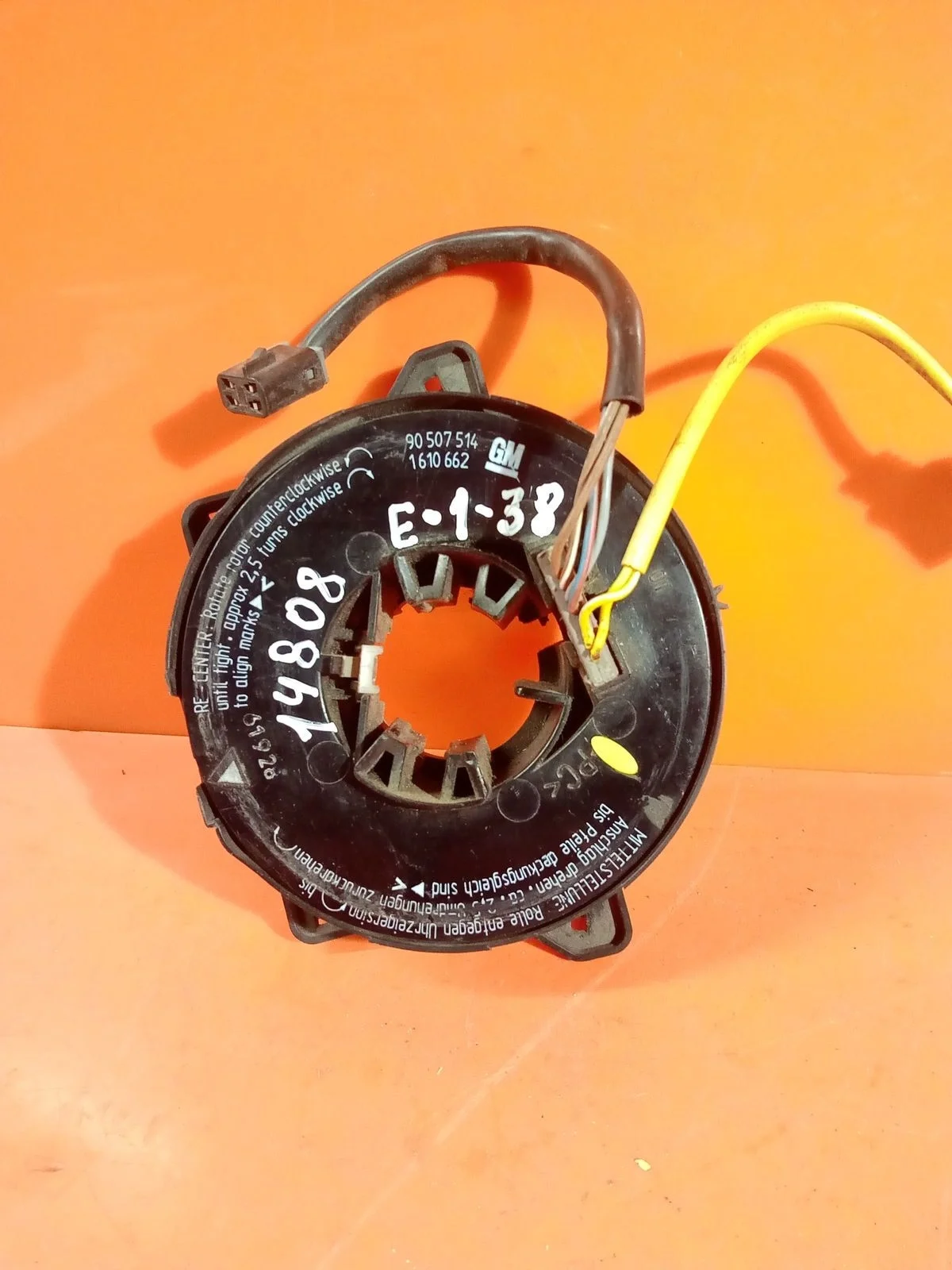 Кольцо (шлейф ) SRS Opel Vectra B рестайлинг (1999—2002)