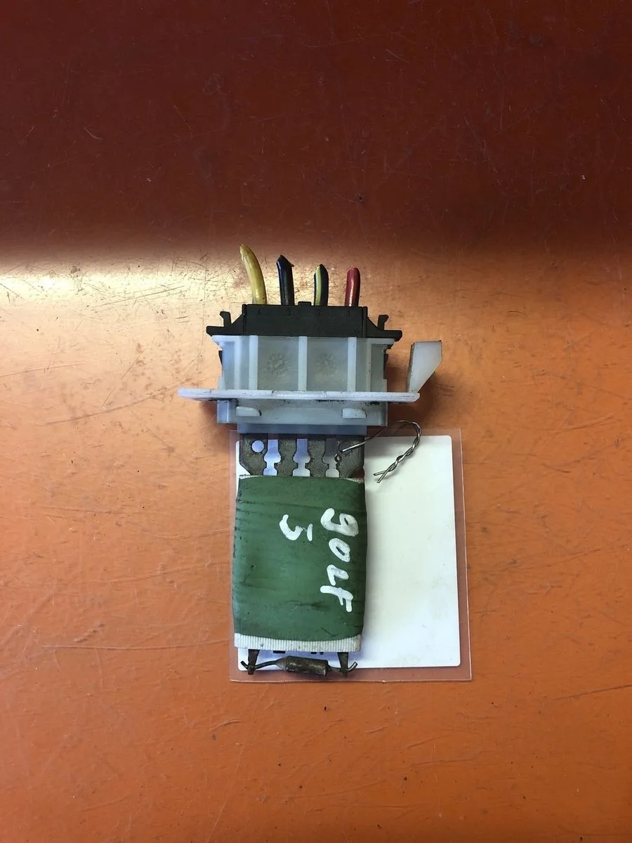 Резистор отопителя ( реостат,ёжик печки ) Volkswagen Golf Mk5 (2003—2009)