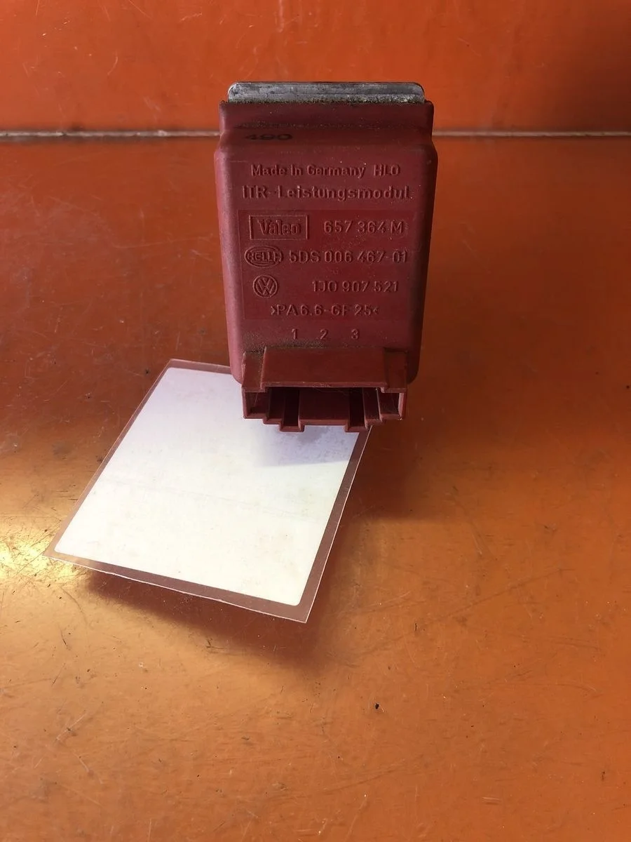 Резистор отопителя ( реостат,ёжик печки ) Skoda Octavia I рестайлинг (2000—2011)