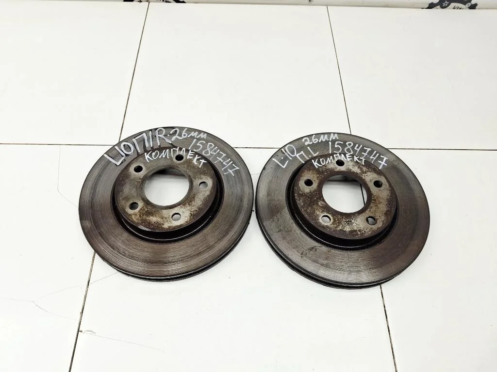 Диск тормозной передний вентилируемый Mitsubishi Lancer 10 2008 CY