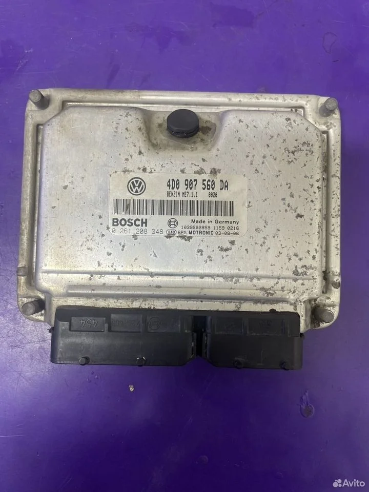 Блок управления двигателем vw touareg