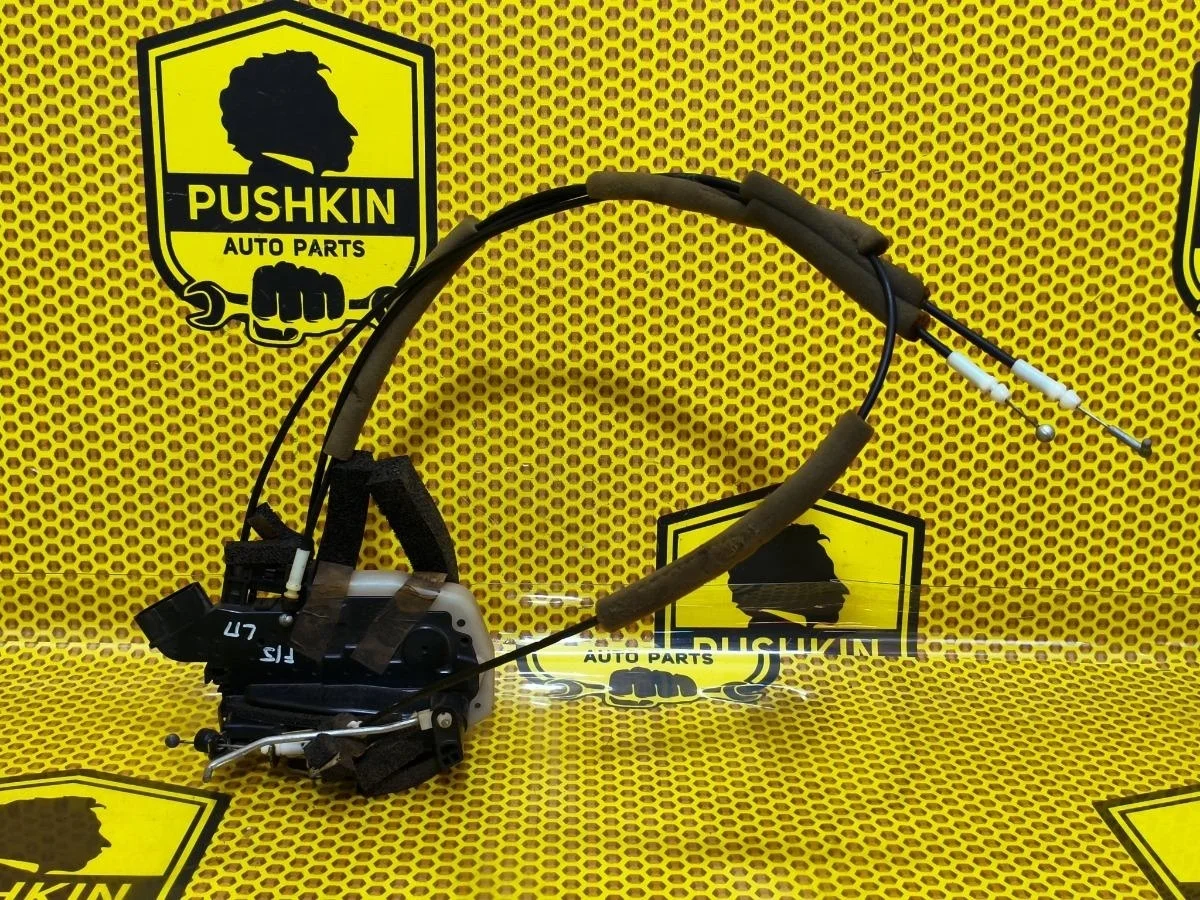 Замок двери Nissan Juke 2011 805011KA1A F15 HR16DE, передний левый