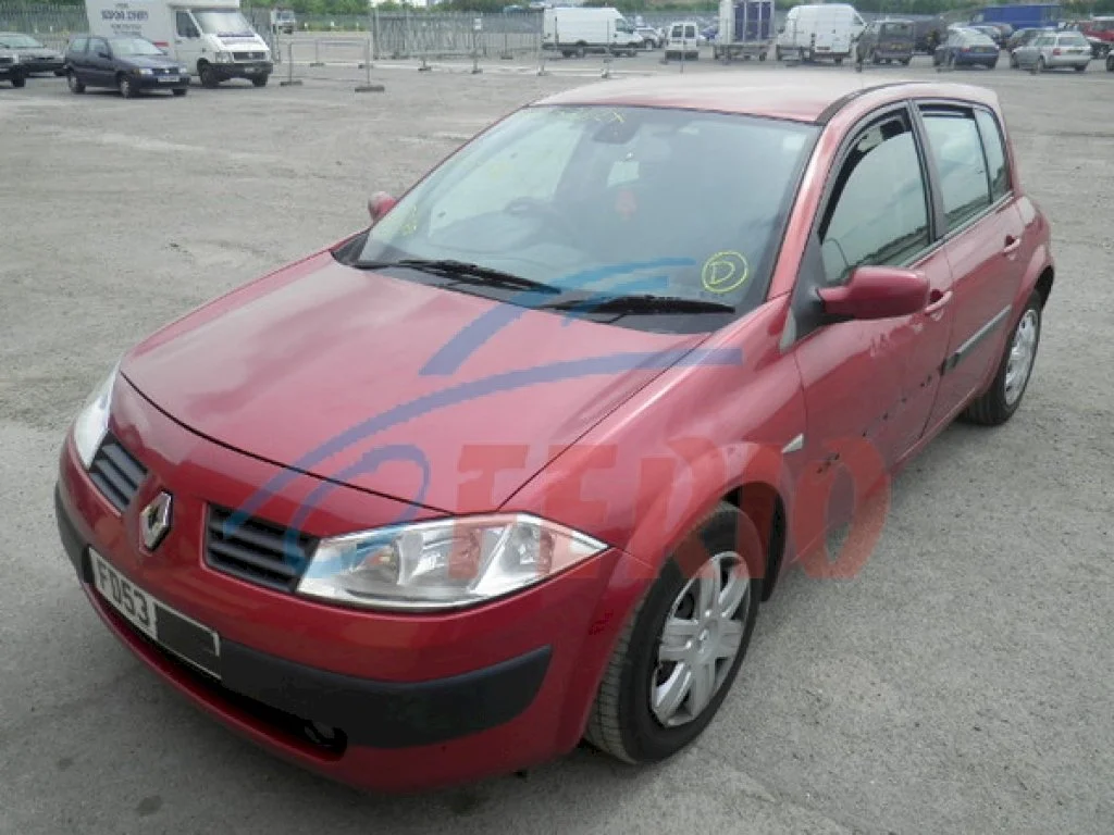 Продажа Renault Megane 1.6 (115Hp) (K4M 760) FWD MT по запчастям