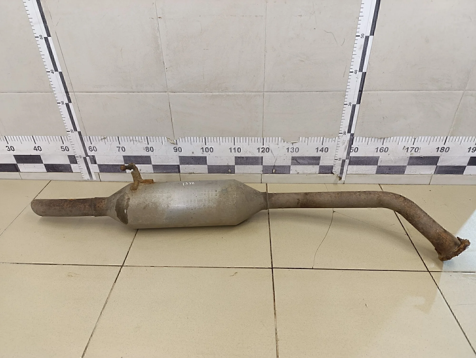 Задняя часть глушителя Corolla E15 2006-2013