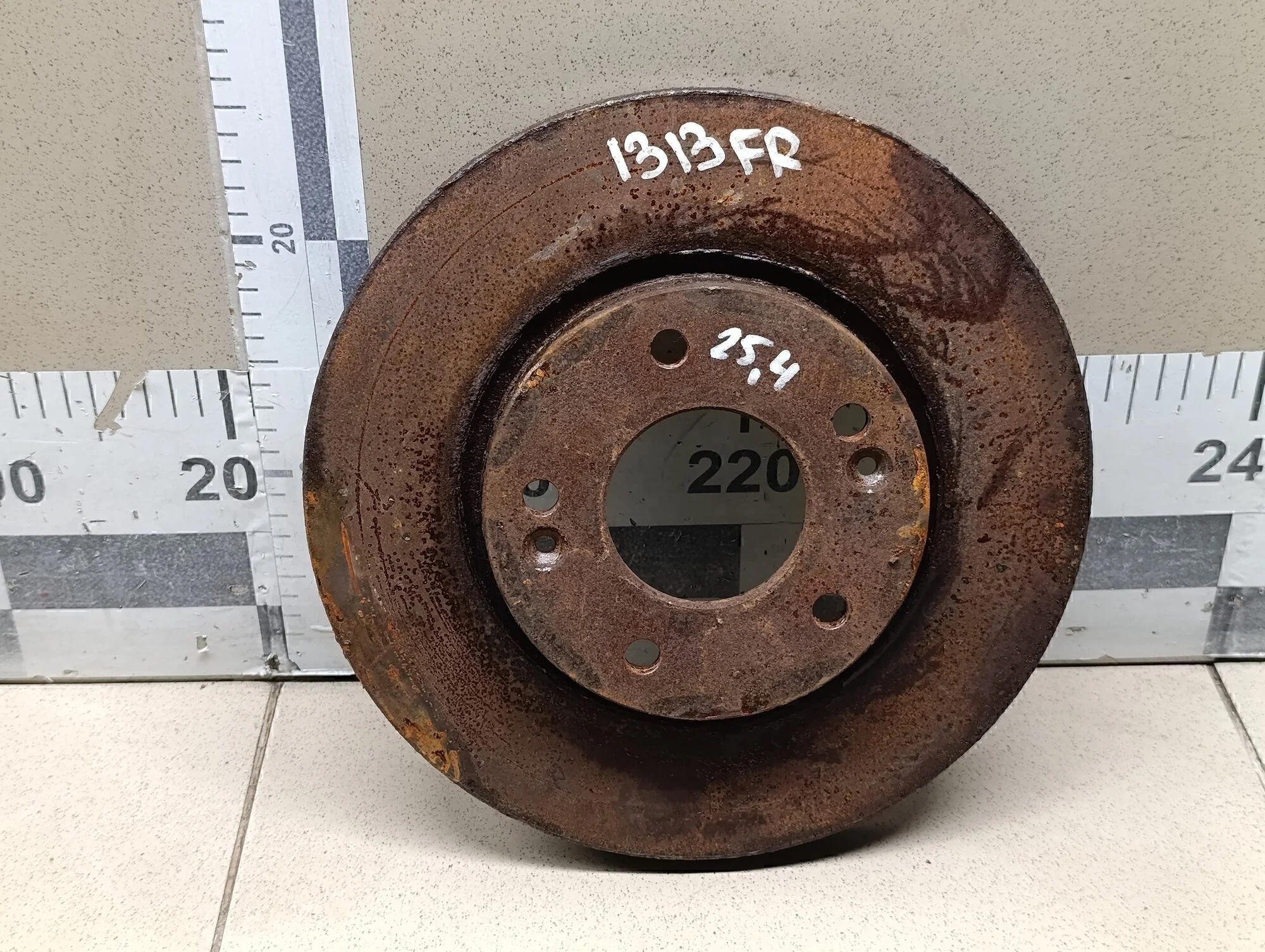 Диск тормозной передний вентилируемый Ceed 2012>