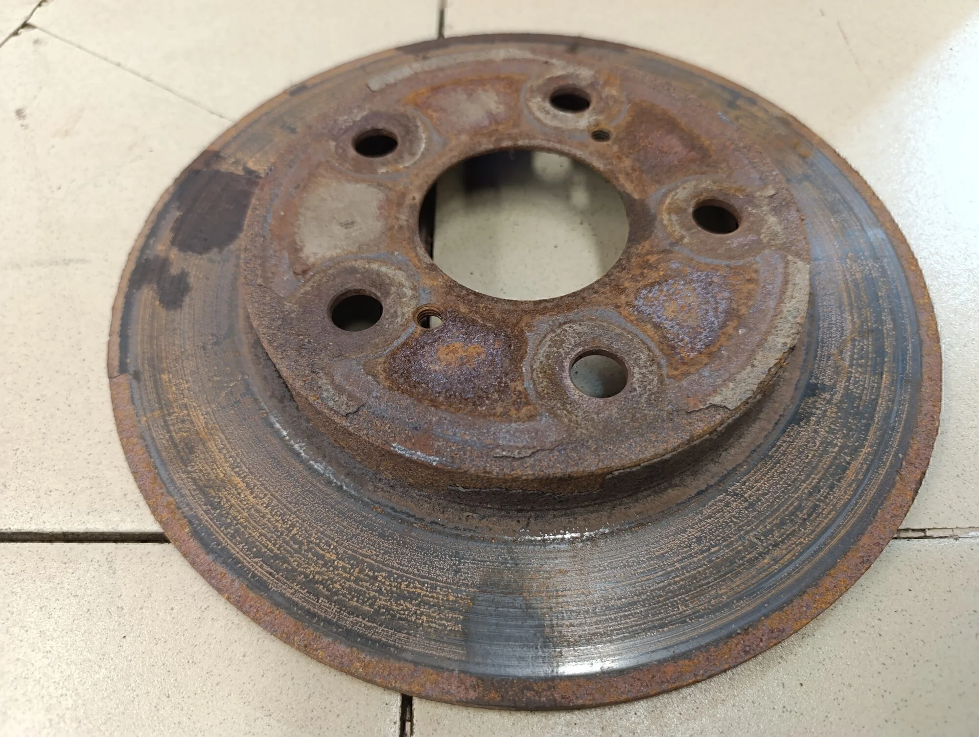 Диск тормозной задний Corolla E15 2006-2013