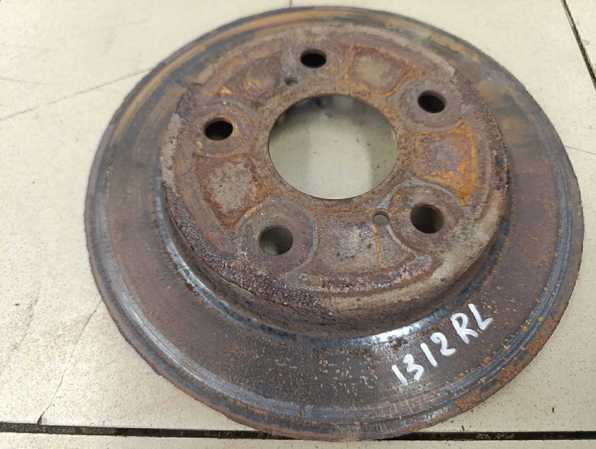 Диск тормозной задний Corolla E15 2006-2013