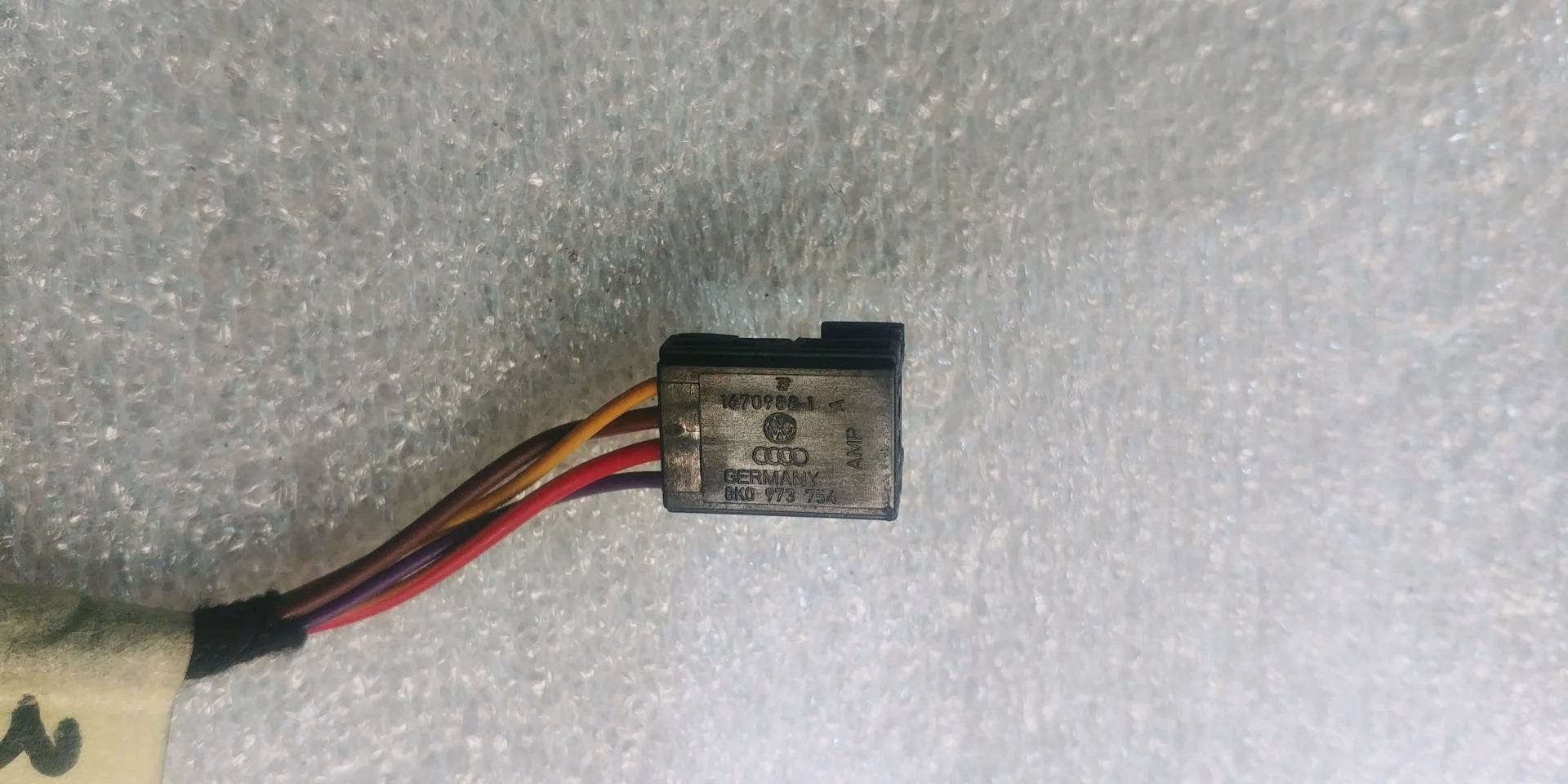 разъем (фишка) проводки Volkswagen Touareg 2