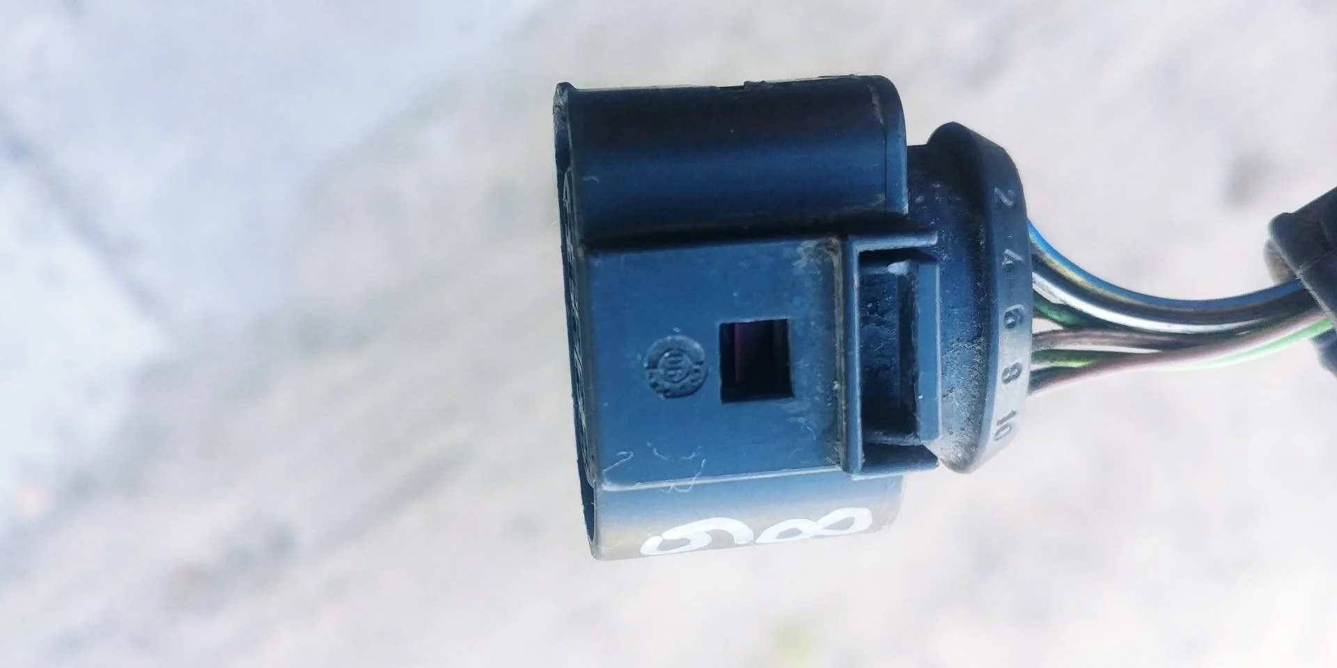 разъем (фишка) проводки Audi Q7