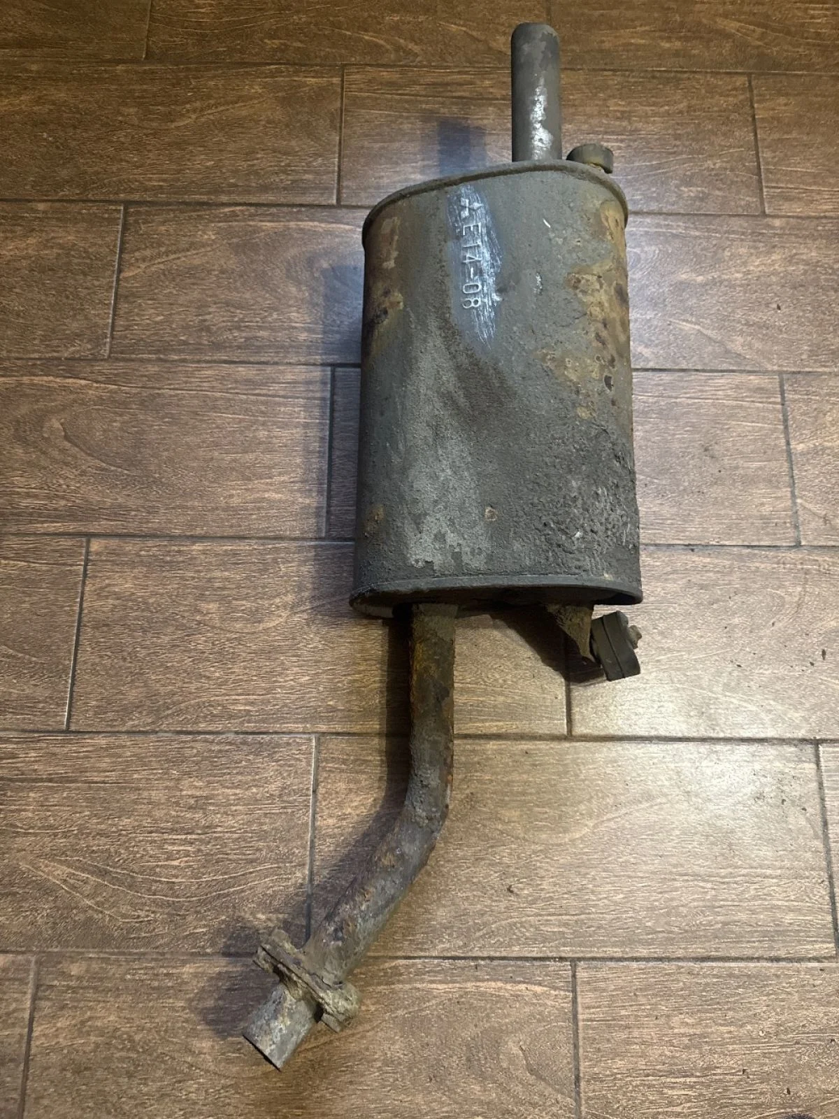 Глушитель Mitsubishi Lancer IX рестайлинг (2005—2010)