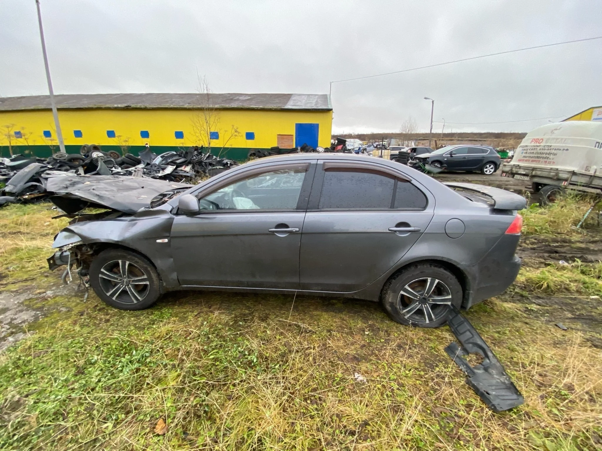 Зеркало боковое левое Mitsubishi Lancer 10 Седан CY 2007-2011