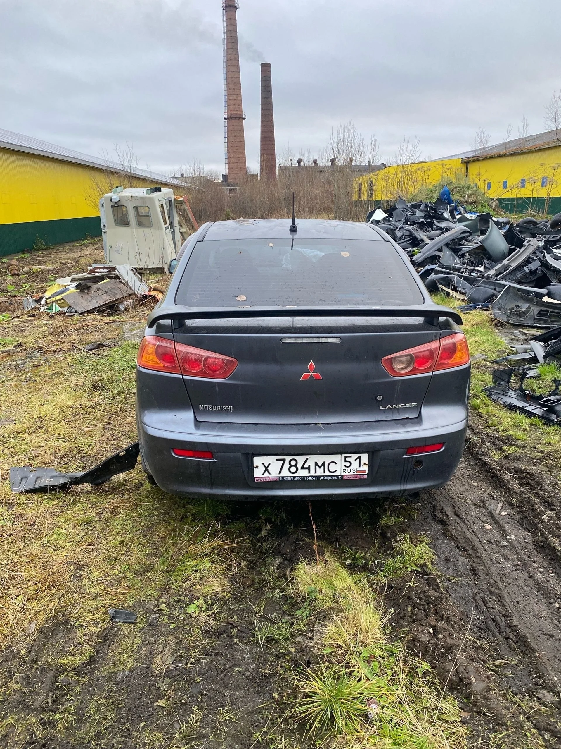 Фонарь левый Mitsubishi Lancer 10 Седан CY 2007-2011