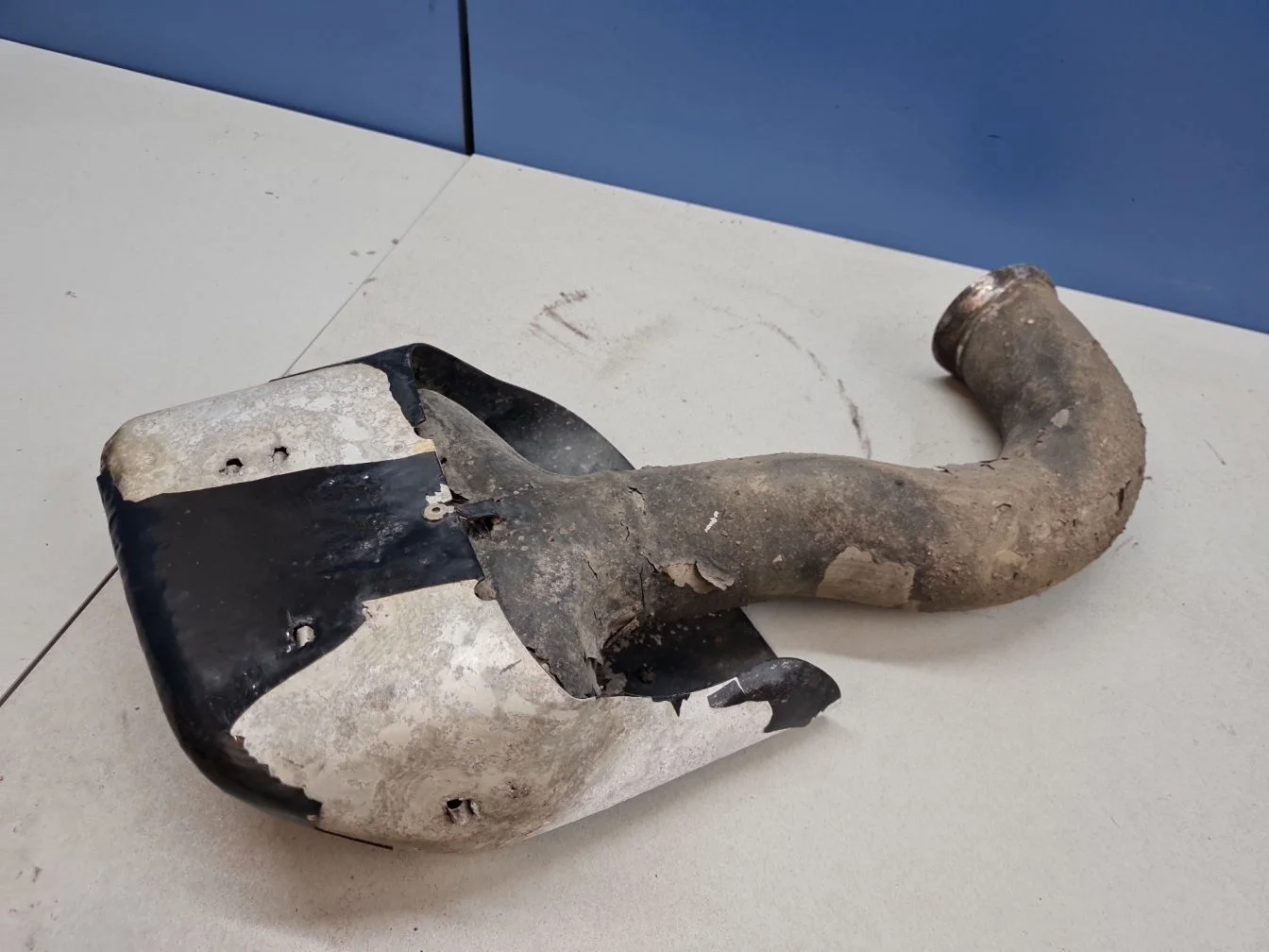 Насадка на глушитель правая для Porsche Cayenne 958 2010-2018