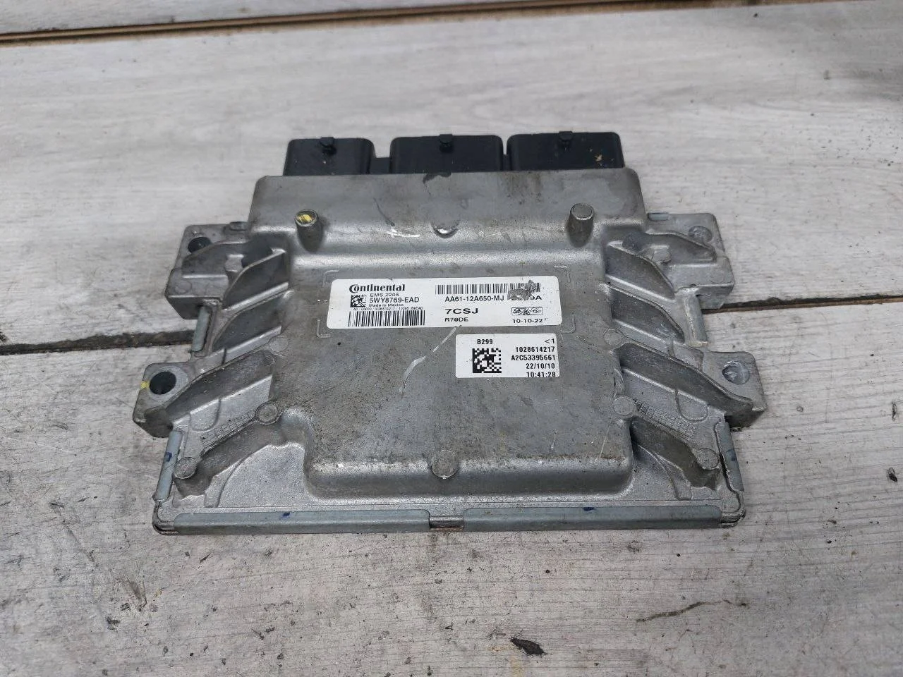 блок управления двигателем Ford Fiesta 6