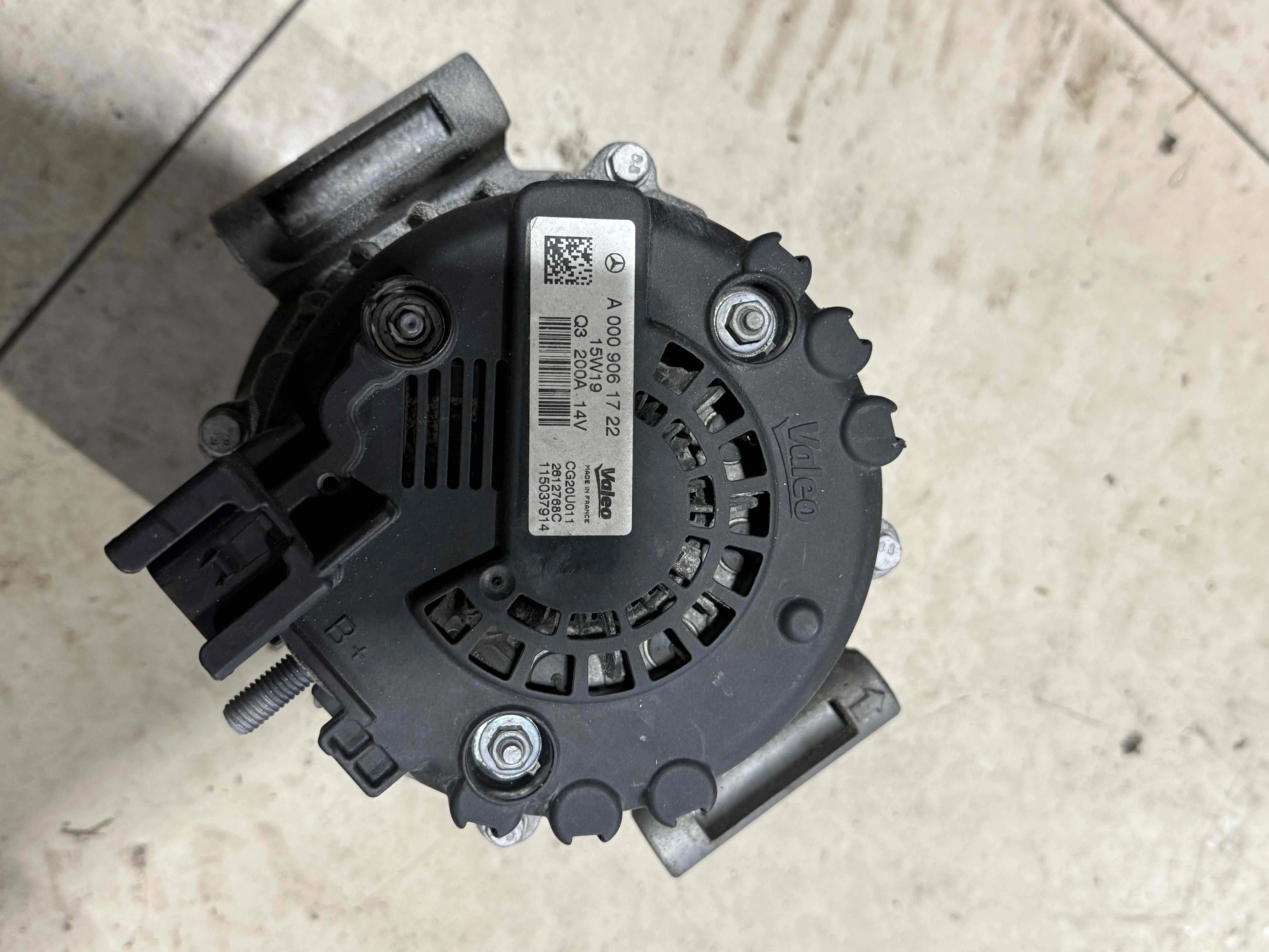 Генератор Mercedes-Benz W212/S212/C207/A207 рестайлинг (2013—2016) A0009061722
 276820