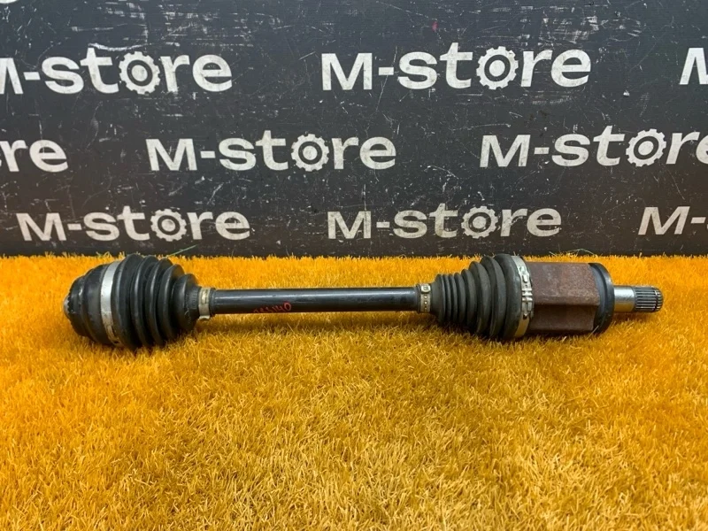 Привод Bmw X3 2012 7598027 F25 N20B20A, передний левый