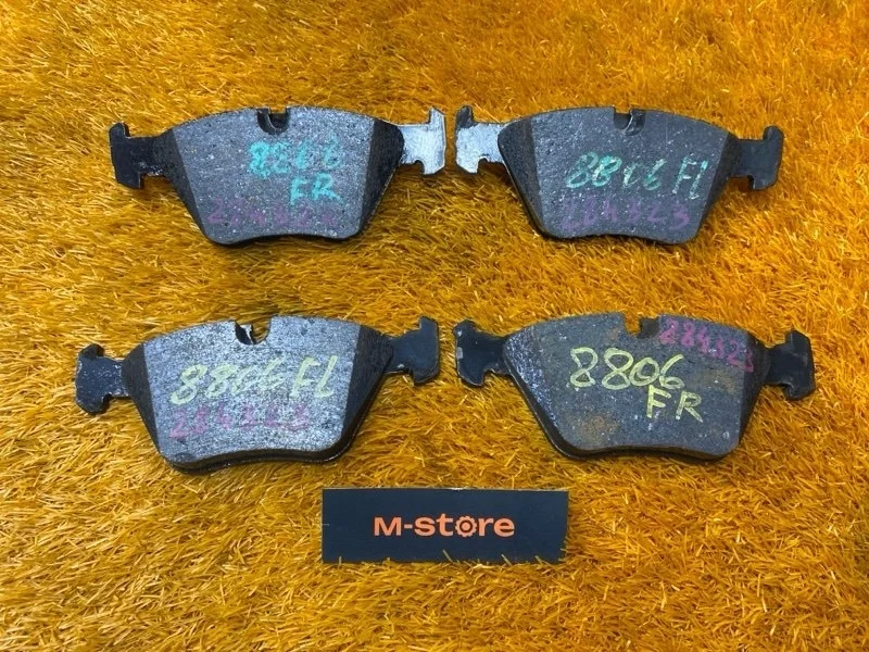 Колодки тормозные Bmw X3 2007 34113404362 E83 N52B25A, передние