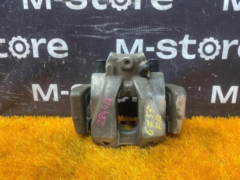 Суппорт Bmw X3 2013 34106790922 F25 N20B20A, передний правый