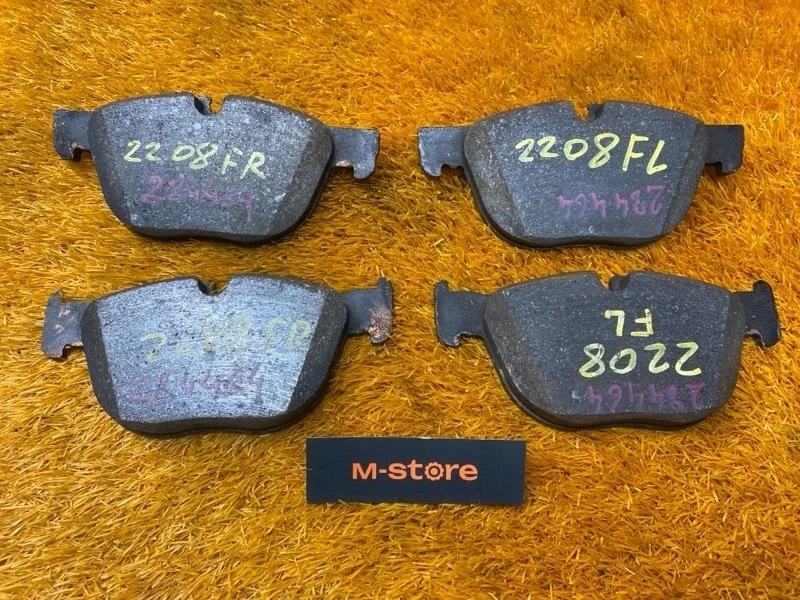 Колодки тормозные Bmw X5 2011 34116852253 E70 N55B30A, передние