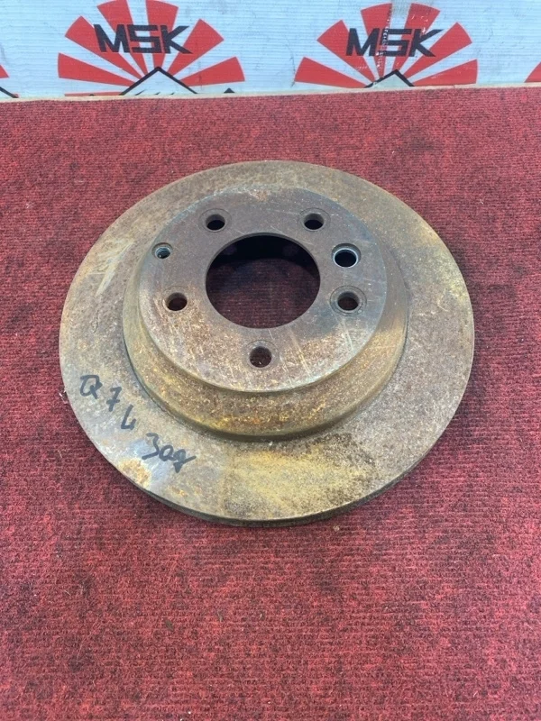 Тормозной диск Audi Q7 7L8615601C 4L 3.0 DIZEL, задний