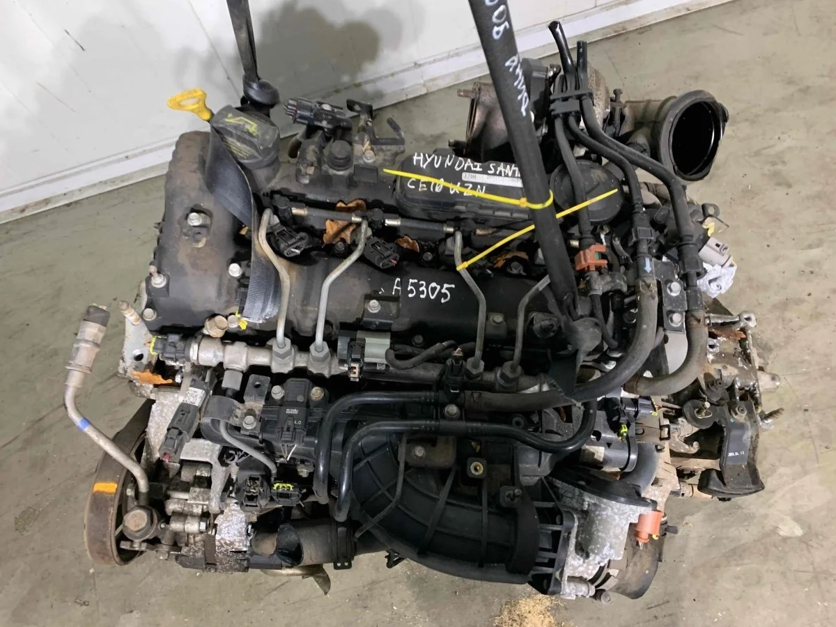 Двигатель Hyundai Santa Fe II (2005—2010) D4HB 2.2 CRD дизель Полный