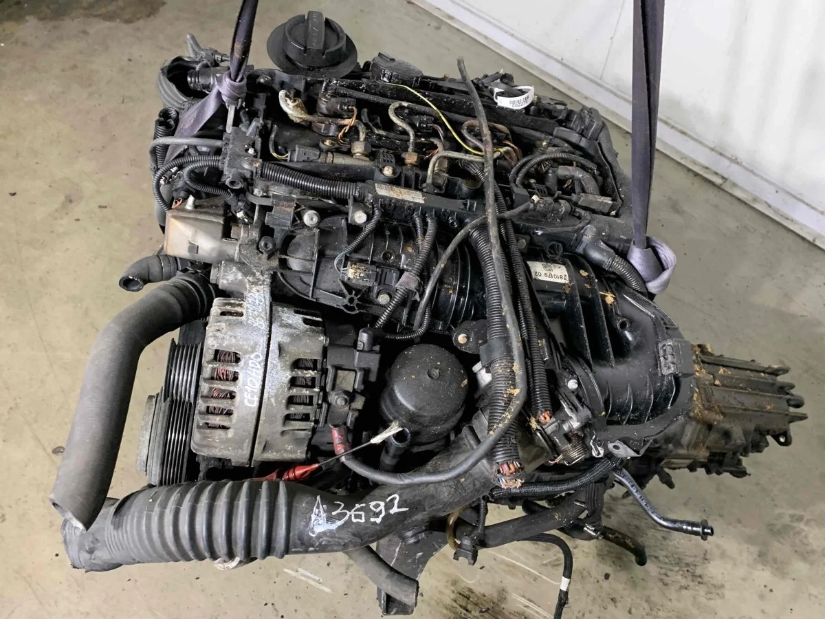Двигатель BMW 1 серия E81/E82/E87/E88 (2004—2007) N47D20U0 (N47D20C) 2.0 D дизель Задний