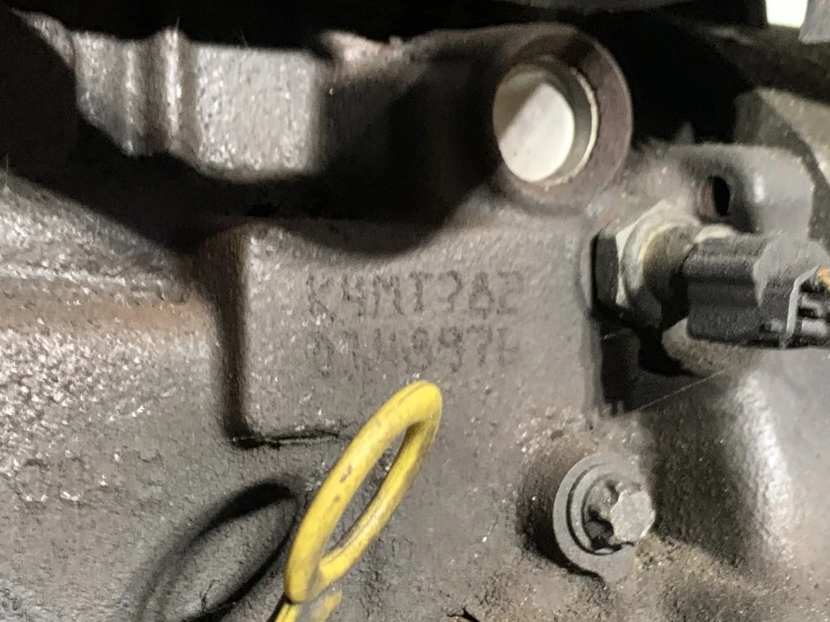 Двигатель Renault Grand Scenic II (2003—2006) K4M782 1.6 i бензин Передний