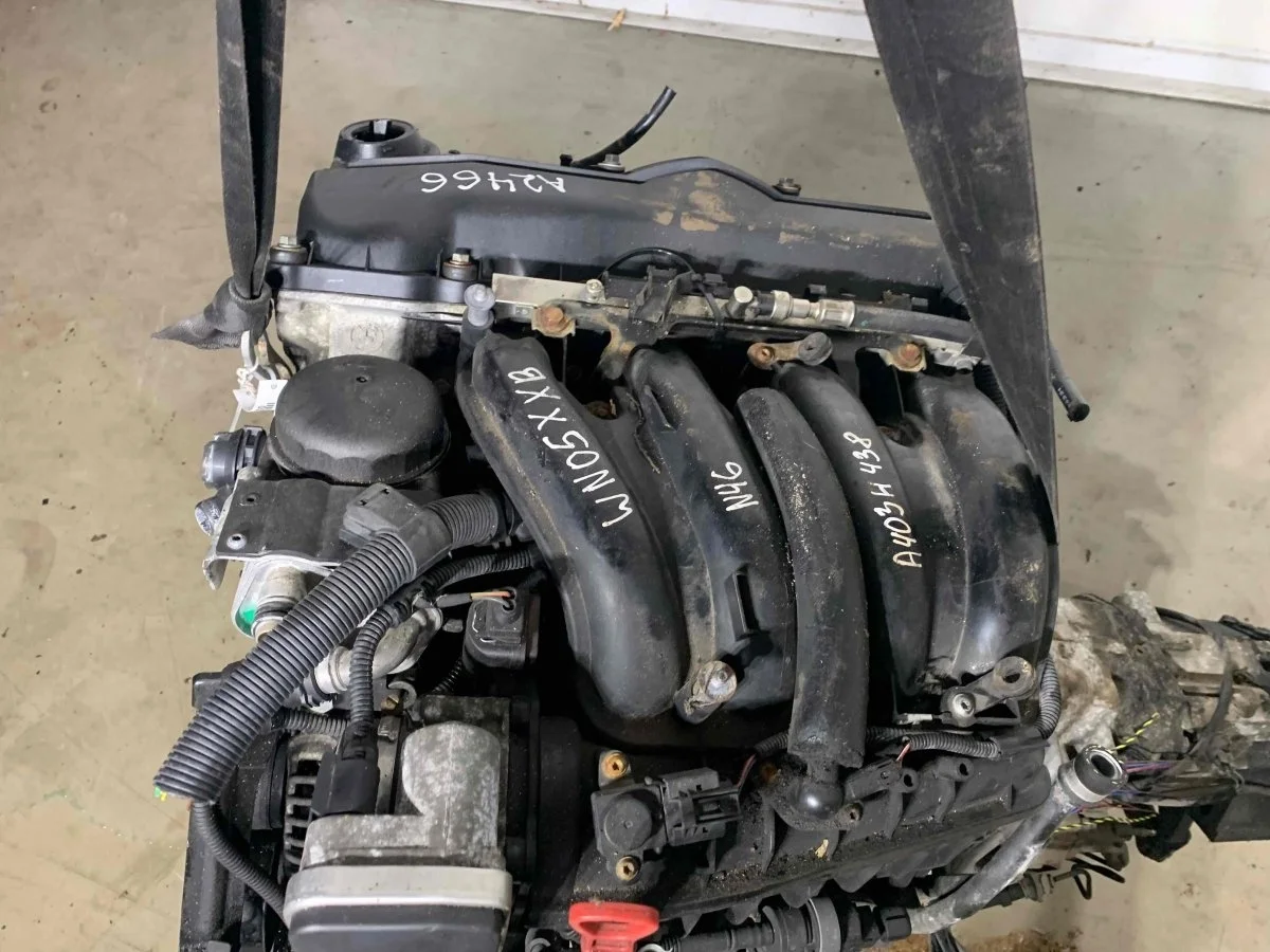 Двигатель BMW 3 серия E46 (1998—2003) N46B20 (N46B20A) 2.0 i бензин Задний