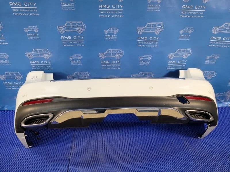 Бампер Mercedes-Benz Gle-Class 2016 A1668851138 W166 OM642826, задний