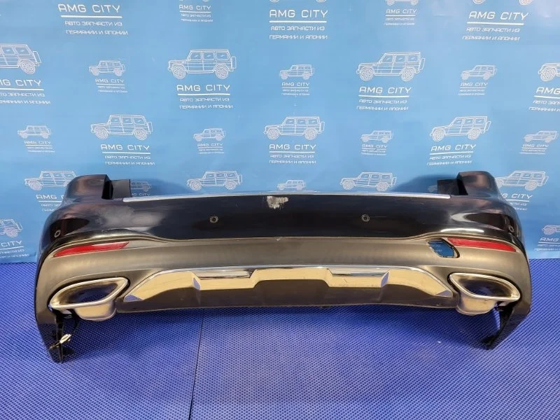 Бампер Mercedes-Benz Gle-Class 2016 A1668851138 W166 OM642826, задний