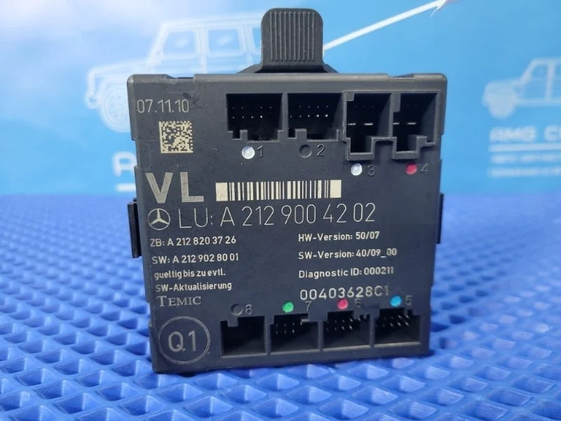 Блок управления дверьми Mercedes-Benz E-Class 2011 A2129004202 W212 M157981, передний левый