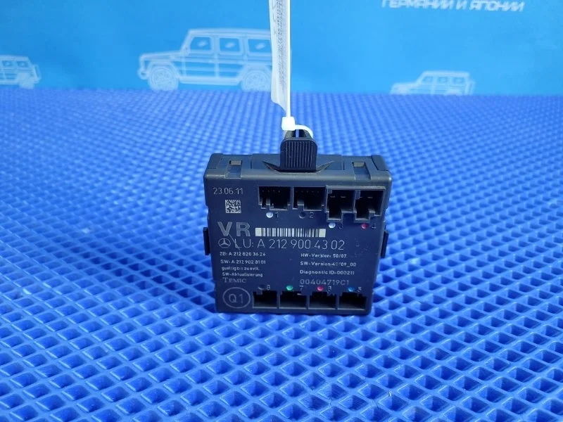 Блок управления дверьми Mercedes-Benz E-Class 2011 A2129004302 W212 M157981, передний правый