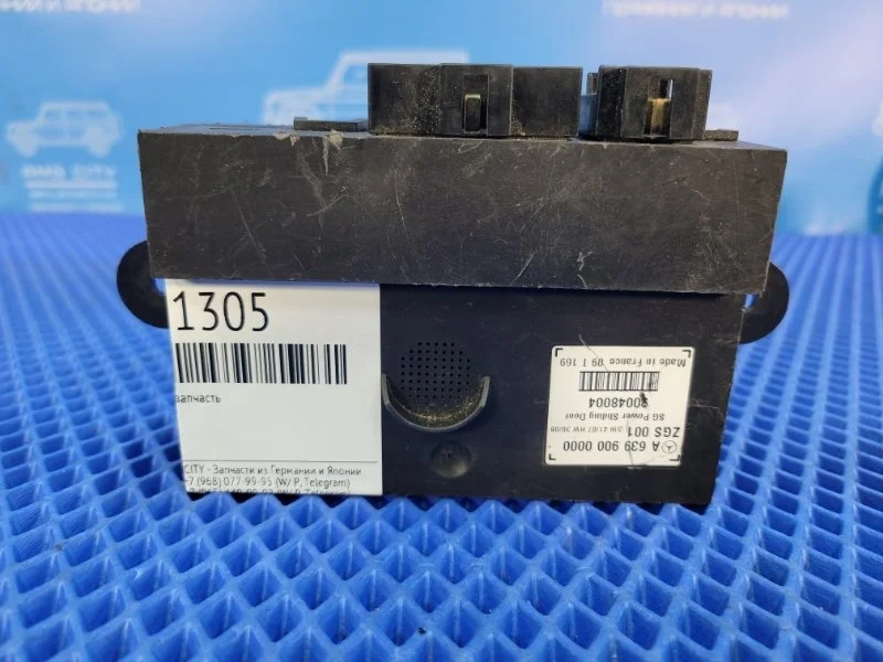 Блок управления дверьми Mercedes-Benz Viano 2008 A6399000000 W639 M112976, задний