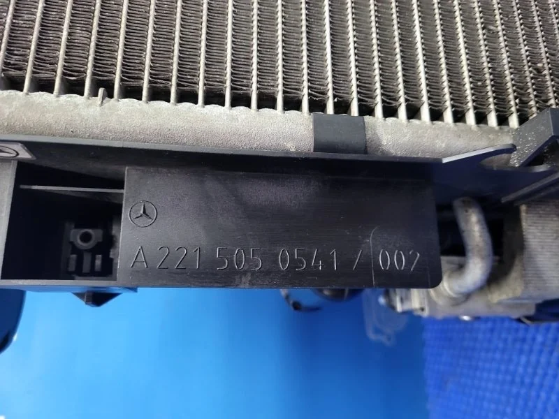 Кассета радиаторов Mercedes-Benz S-Class 2008 A2215001193 W221 M272