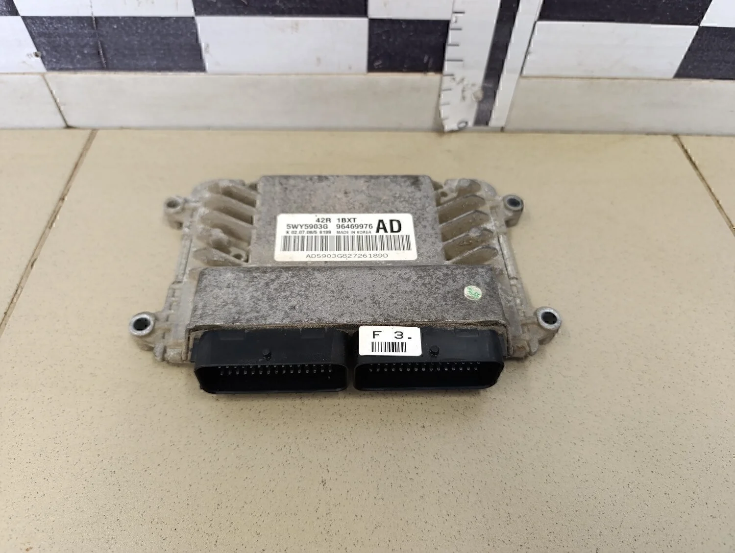 Блок управления двигателем Aveo (T250) 2005-2011