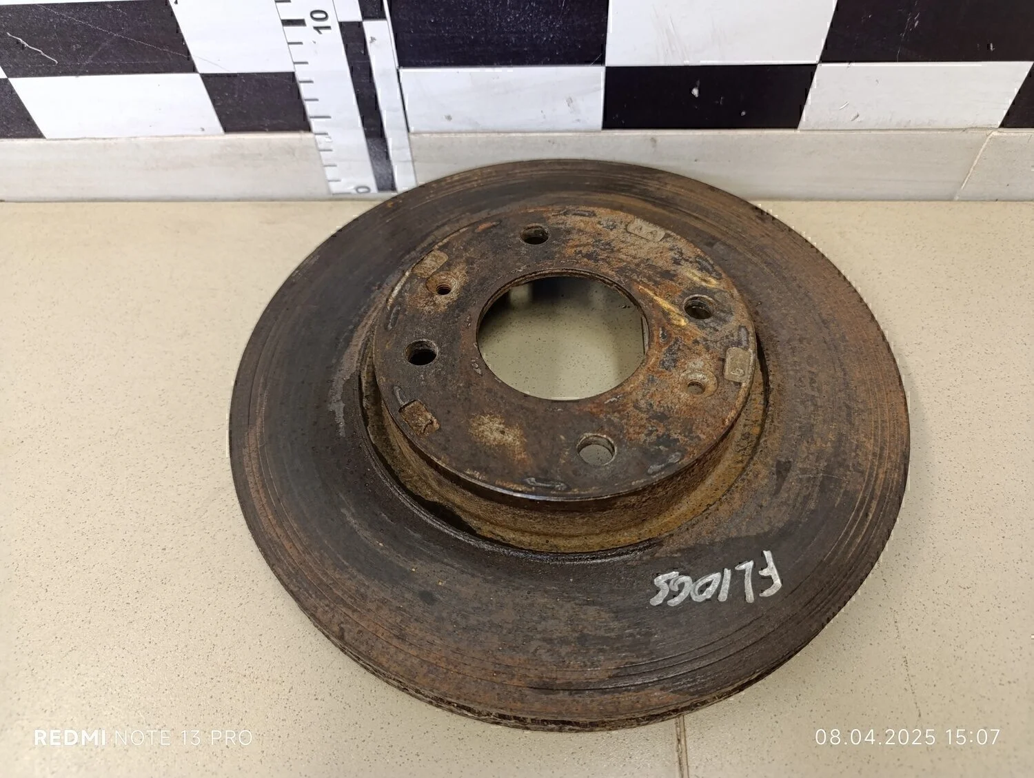 Диск тормозной передний вентилируемый Magentis 2000-2005