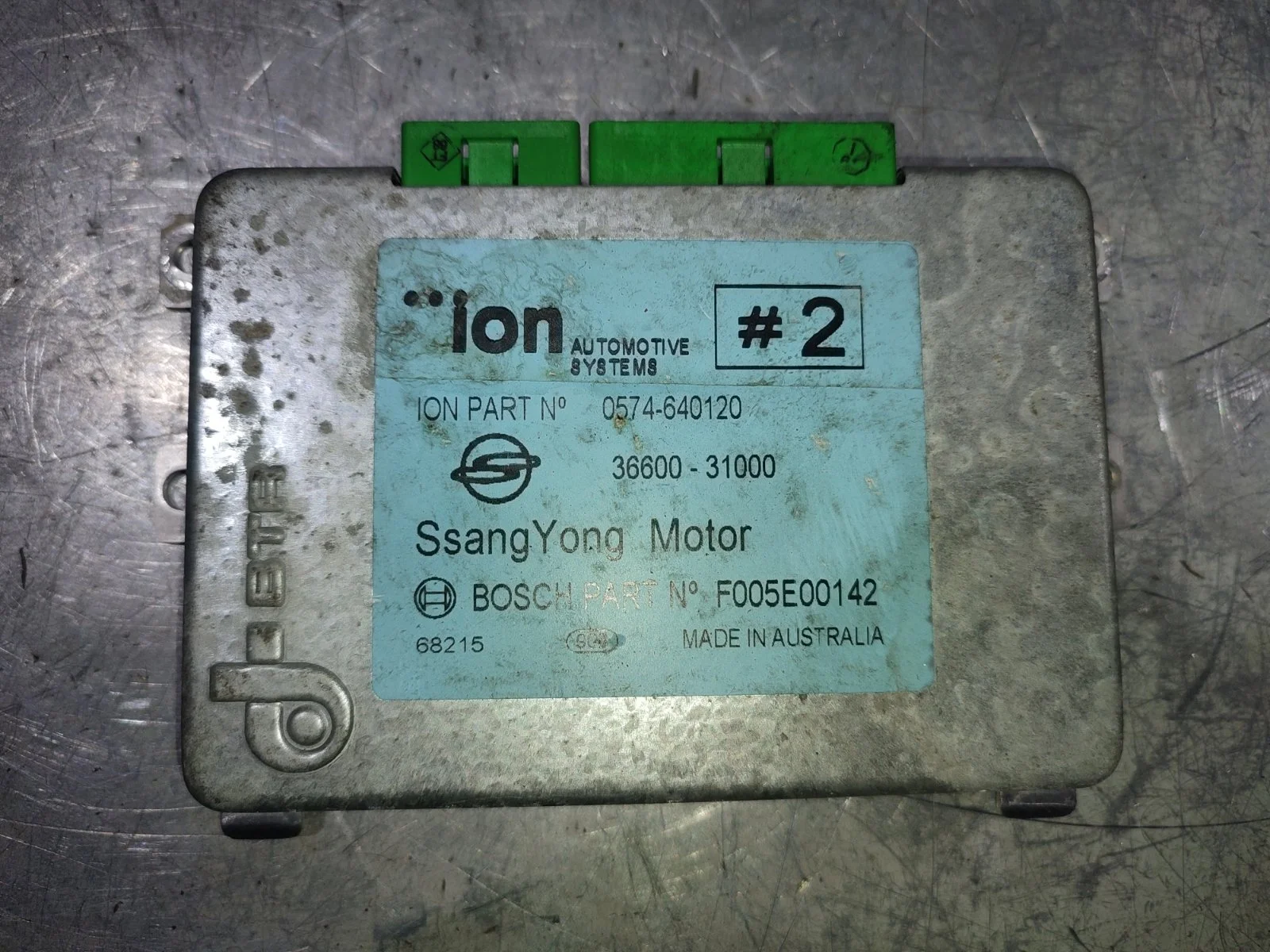 Блок управления акпп Ssang Yong Actyon 2007 C100