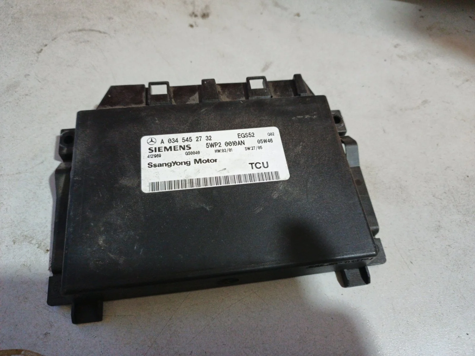 Блок управления акпп Ssangyong Kyron