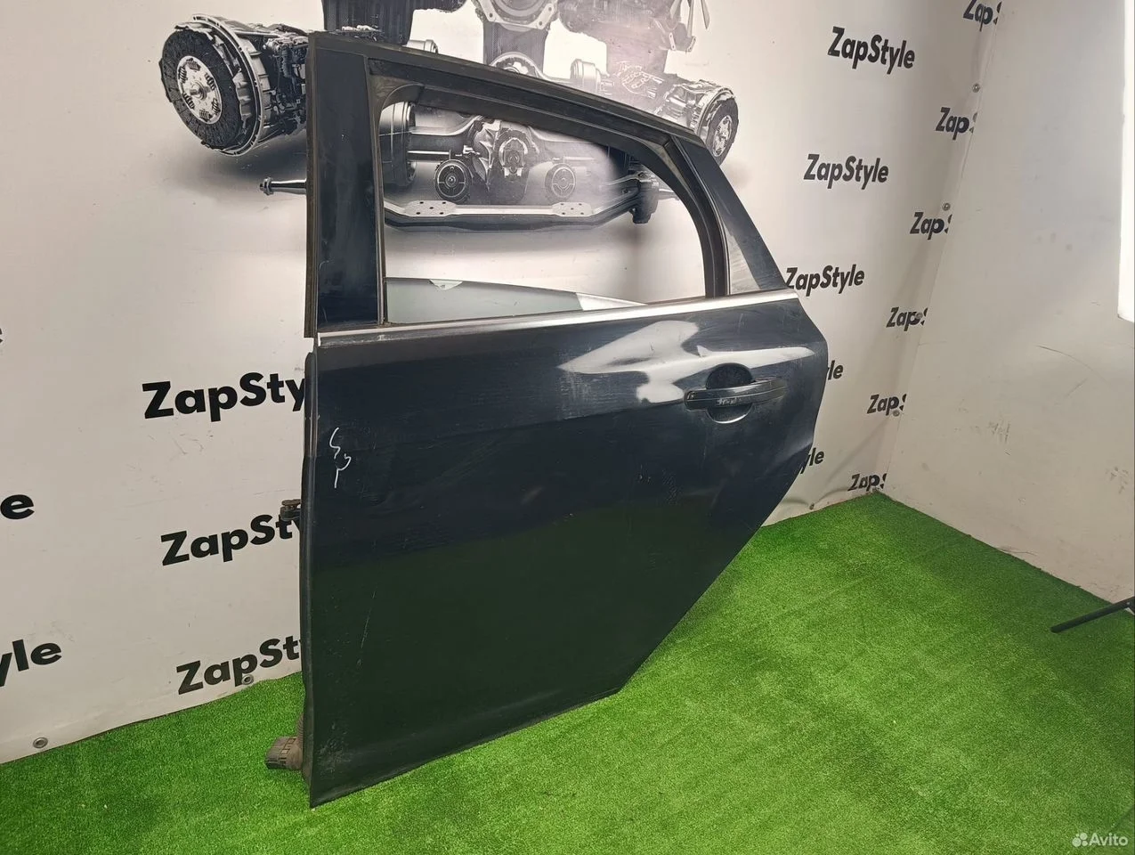 Дверь задняя левая ford focus 3 седан черный