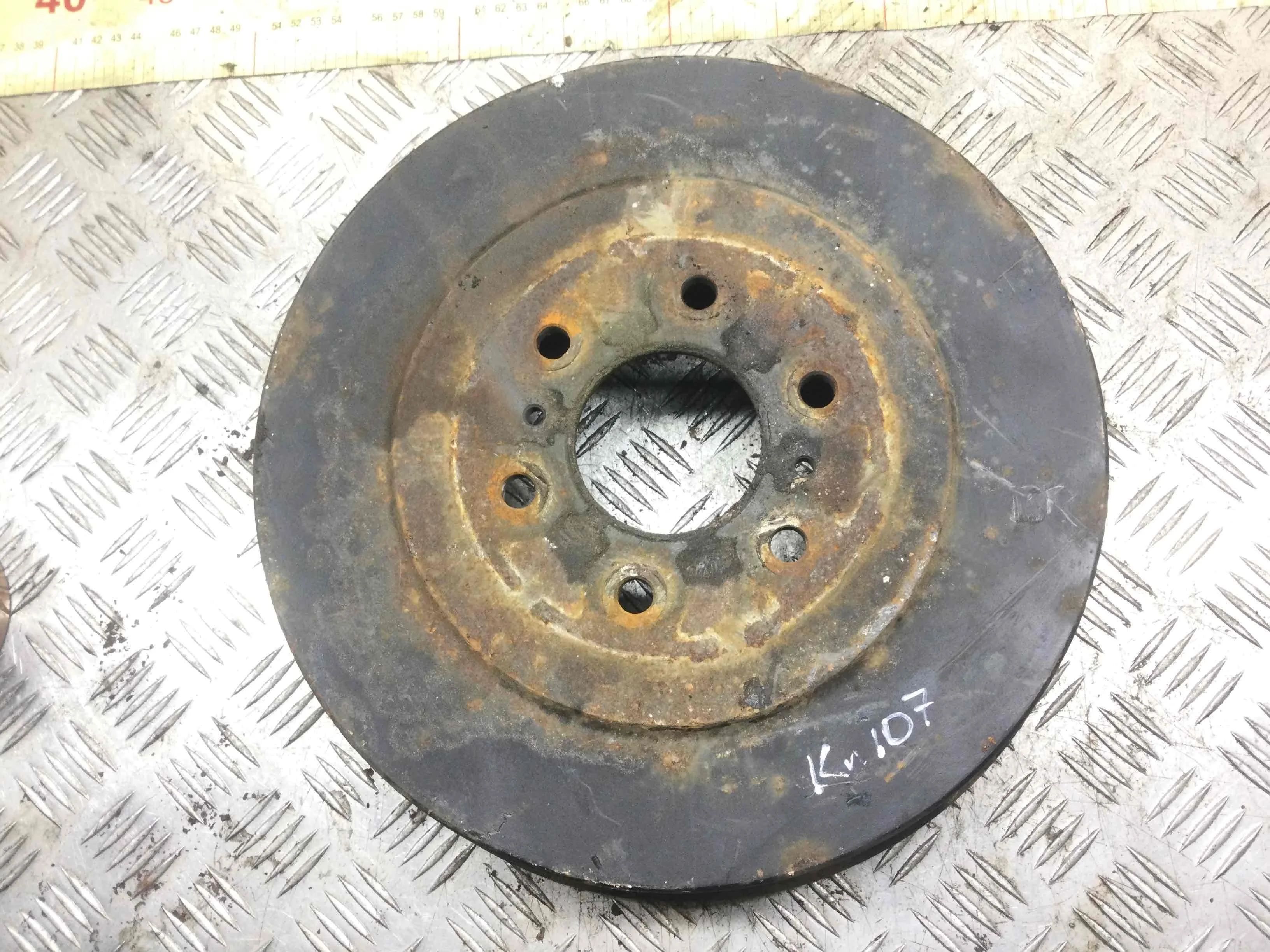 Барабан тормозной Nissan Navara D40 (2005-2010) дизель 2.5 DCI Механика