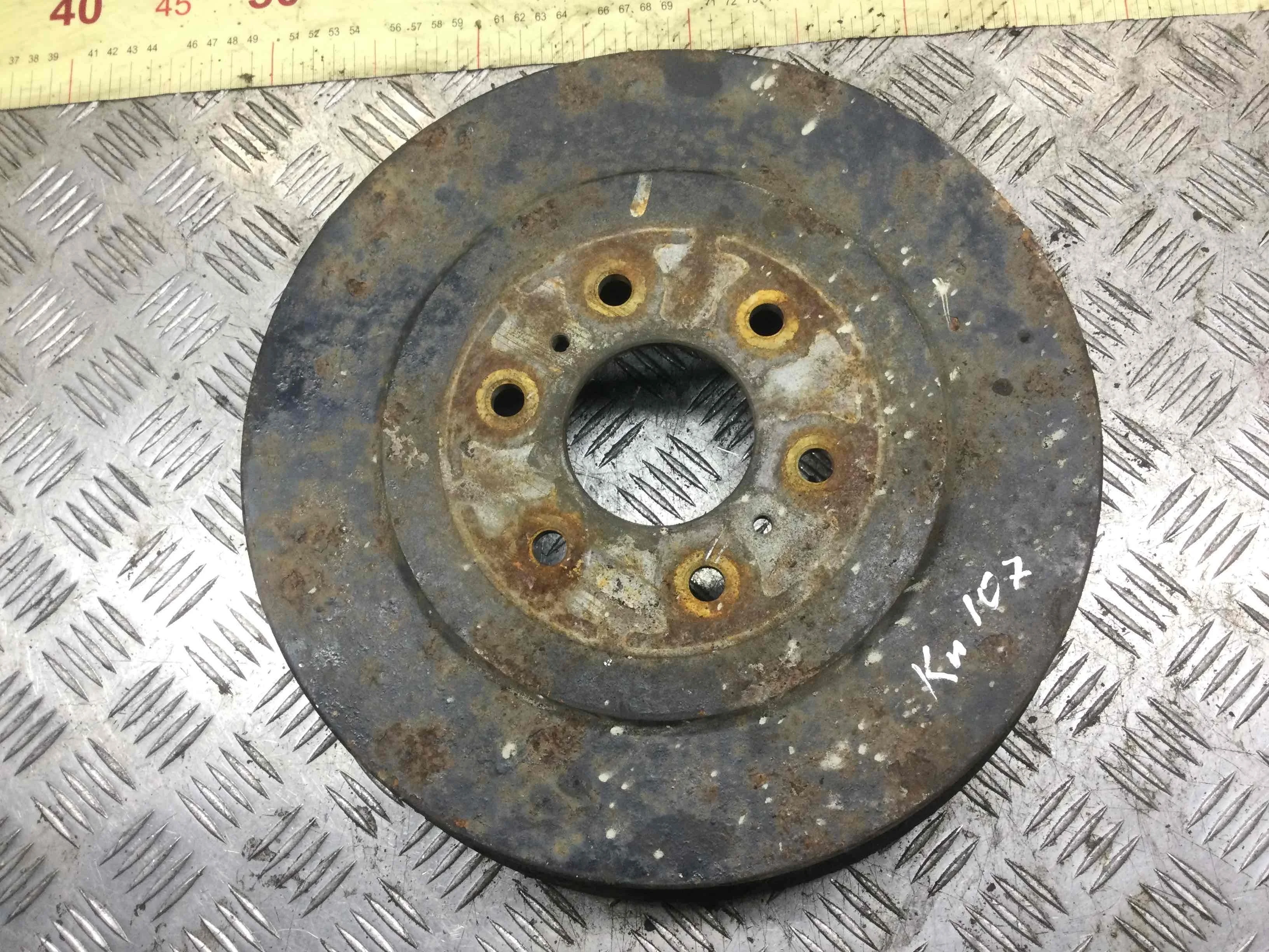 Барабан тормозной Nissan Navara D40 (2005-2010) дизель 2.5 DCI Механика