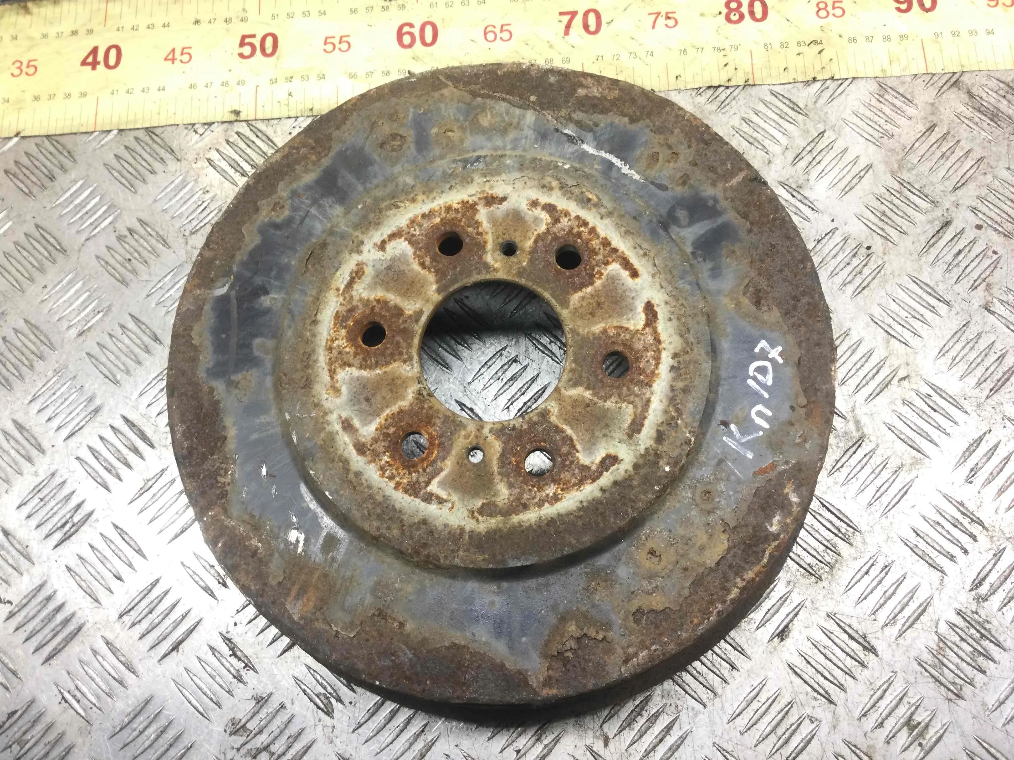 Барабан тормозной Nissan Navara D40 (2005-2010) дизель 2.5 DCI Механика