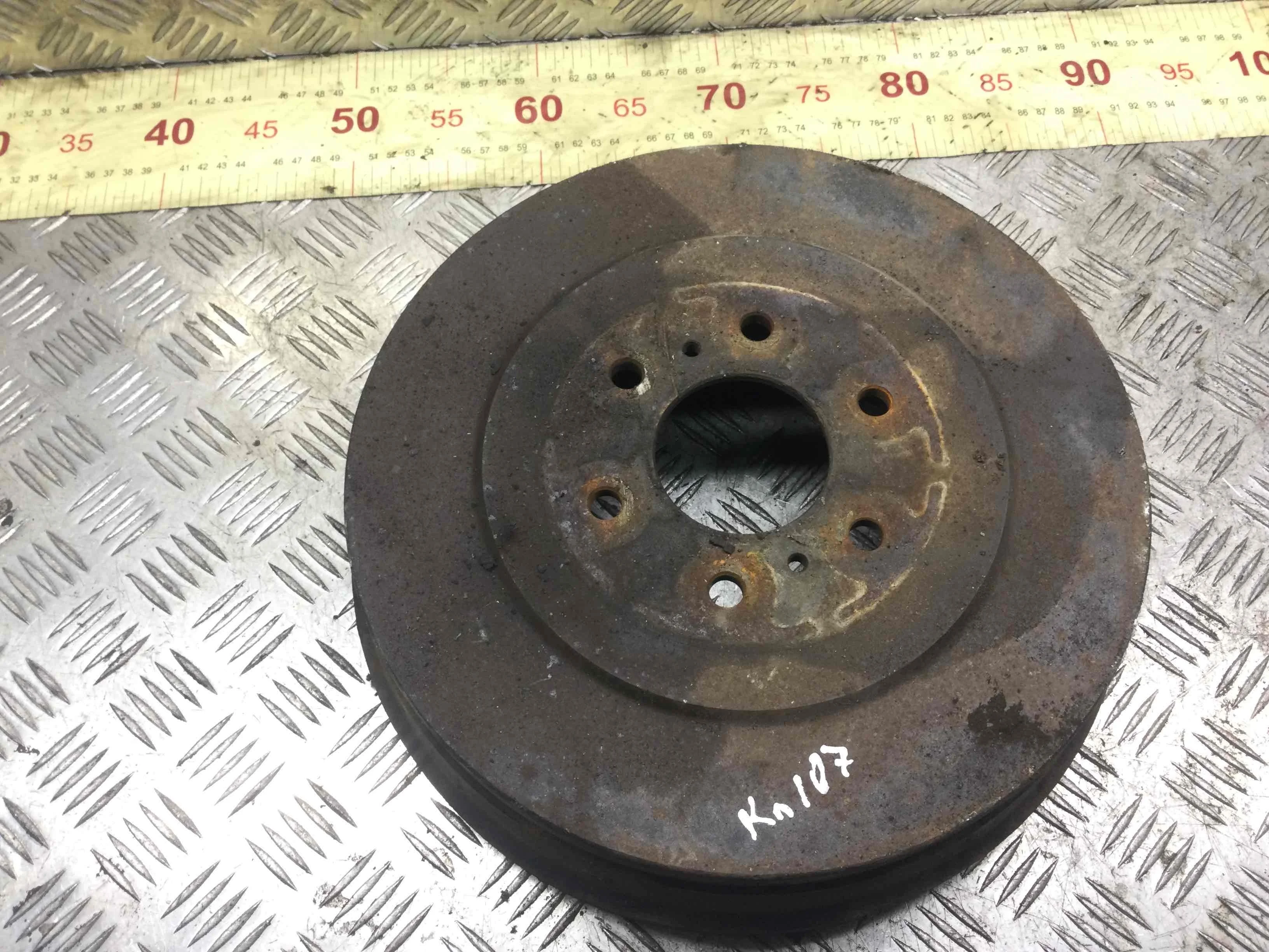 Барабан тормозной Nissan Navara D40 (2005-2010) дизель 2.5 DCI Механика