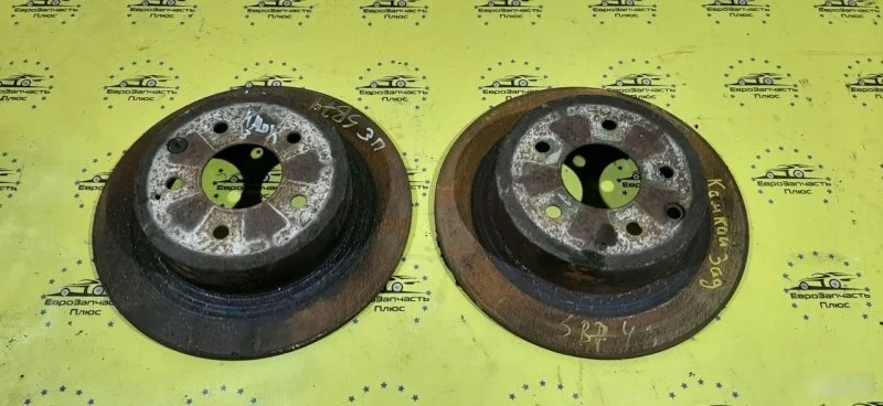 Диск тормозной Nissan Qashqai 432069W000 J10, задний