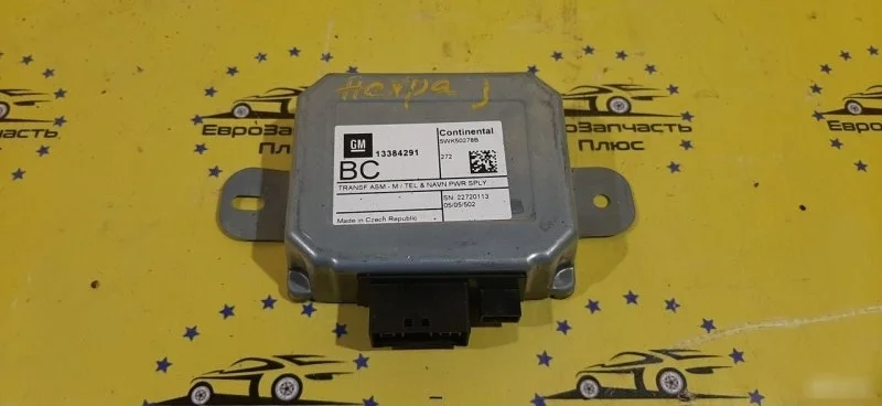 Блок управления навигацией Opel Astra 13384291 J