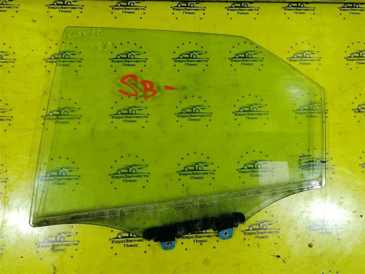 Стекло двери Honda Civic 73450SMGE00 5D, заднее левое