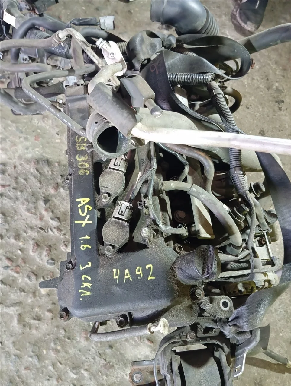 Двигатель Mitsubishi ASX 4A92 GA 4A92