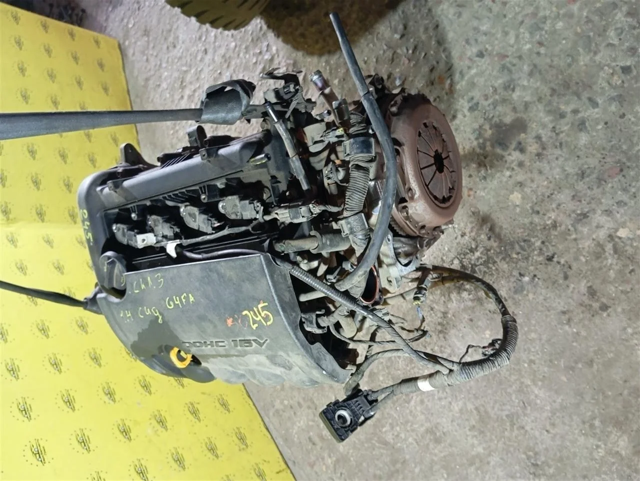 Двигатель Kia Ceed 1 G4FA ED G4FA